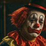 Sad clown