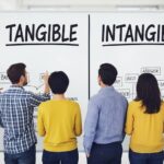 People making a list of tangible and intangible effects
