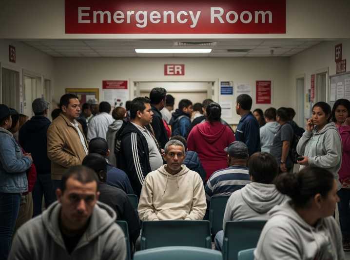 Packed Emergency Room