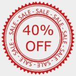 Sale 40% off