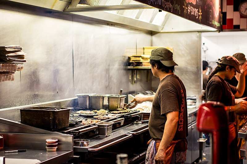 Cook In Kitchen