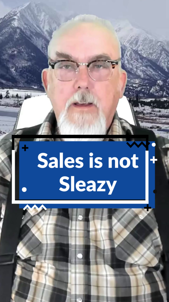 Sales is not Sleazy