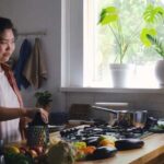 Woman Cooking