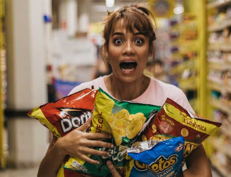 Woman in Supermarket