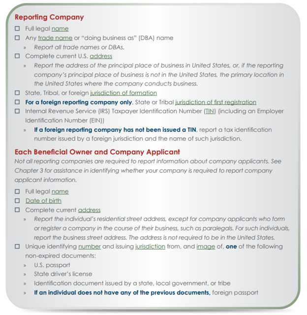 How To Navigate FinCEN’s Beneficial Ownership Information Report