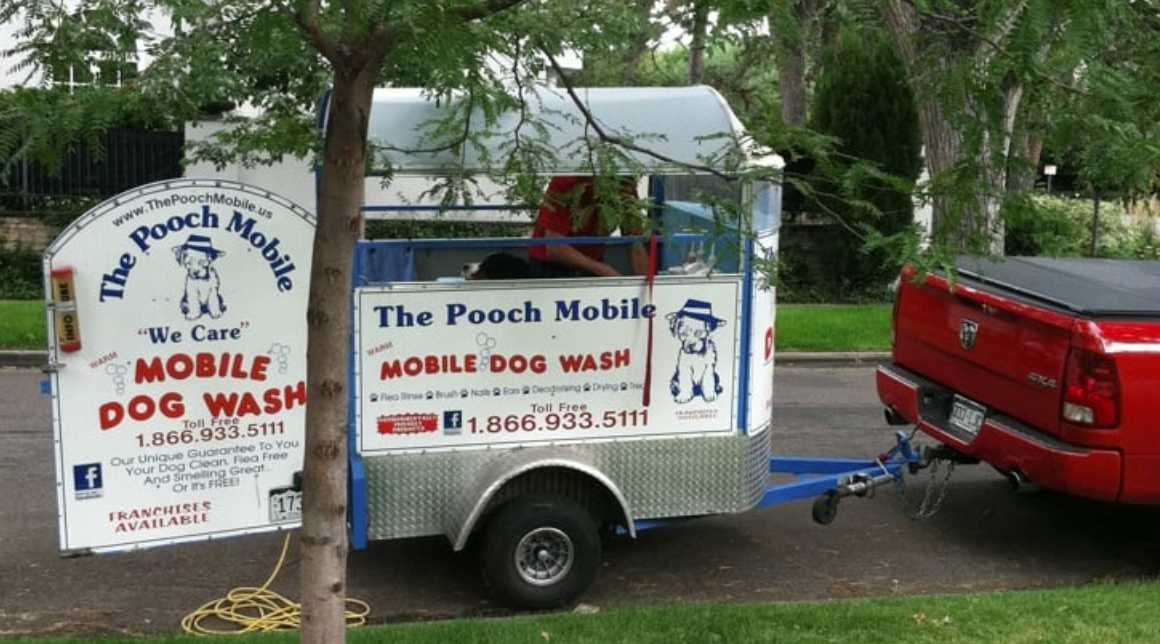 Mobile Dog Wash Trailer