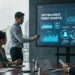 Man looking at off-balance sheet assets