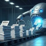 AI engine consuming content to produce an AI summary
