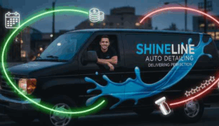 Auto Detailing Van with Causal Loops