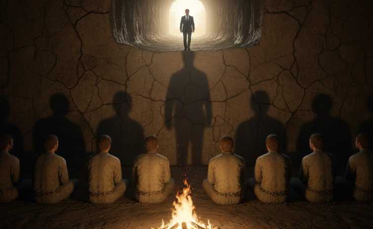 Cave Shadows - Plato's Allegory of the cave