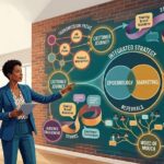 What Epidemiologists Can Teach Small Businesses About Marketing Woman in front of a board explaining how epidemiology and marketing are similar