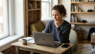 Woman freelancers sitting at a desk
